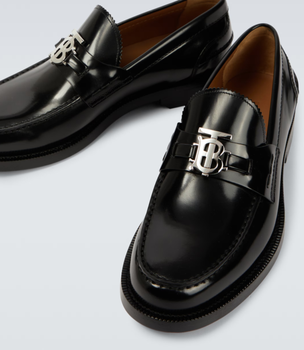 Mocassins Burberry en cuir Monogram – Image 4