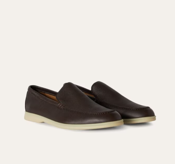 Mocassins Loro Piana Summer Walk en Cuir – Image 3