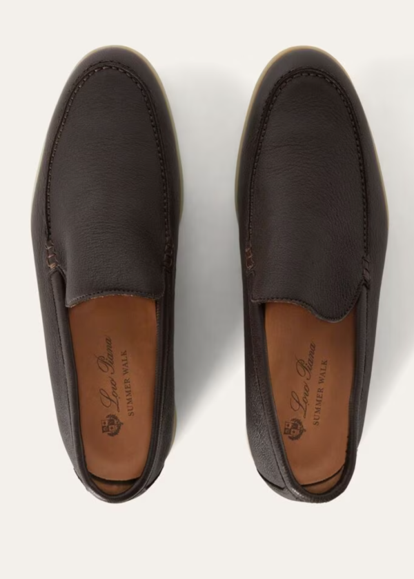 Mocassins Loro Piana Summer Walk en Cuir – Image 5