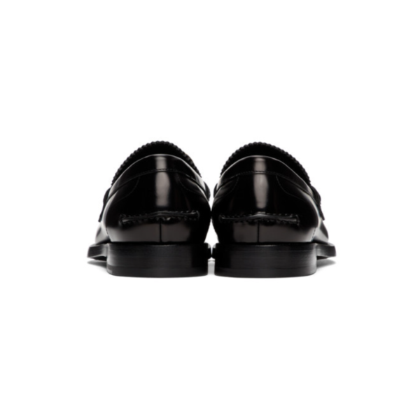 Burberry Black TB Emile Loafers – Image 4