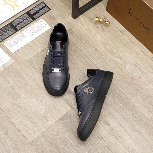 Leather Lo-Top Sneakers Billionaire – Image 3