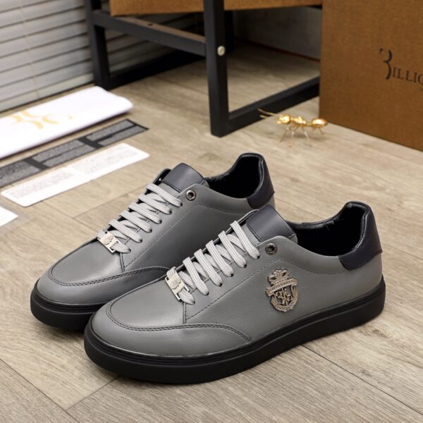 Leather Lo-Top Sneakers Billionaire – Image 2