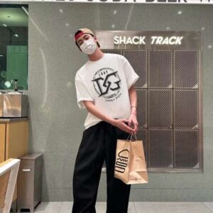 t-shirt D&G oversize