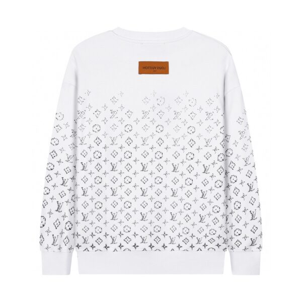 Pull col rond à Monogram dégradé LVSE – Image 2