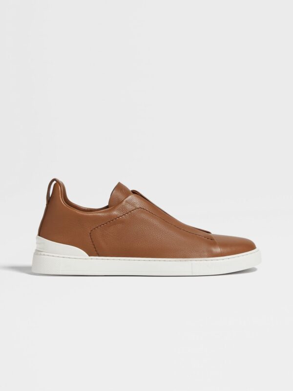 ZEGNA Triple Stitch Secondskin Sneakers – Image 4