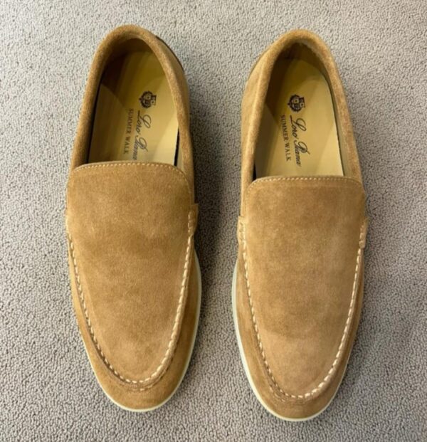 Loro Piana Summer Walk Loafers TAN