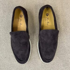 Loro Piana Summer Walk Loafers GRAY