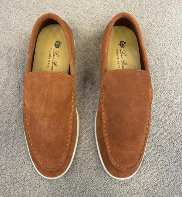 Loro Piana Summer Walk Loafers NOIX