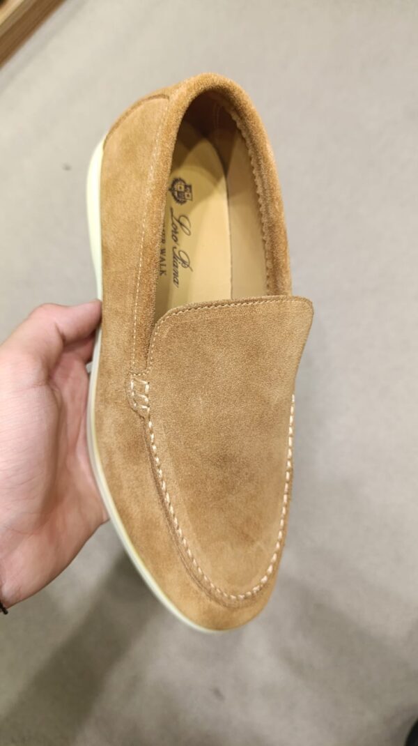 Loro Piana Summer Walk Loafers TAN – Image 3