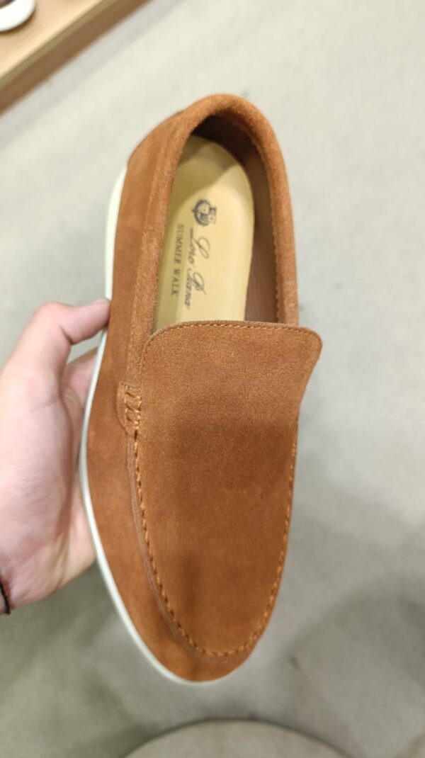 Loro Piana Summer Walk Loafers NOIX – Image 3